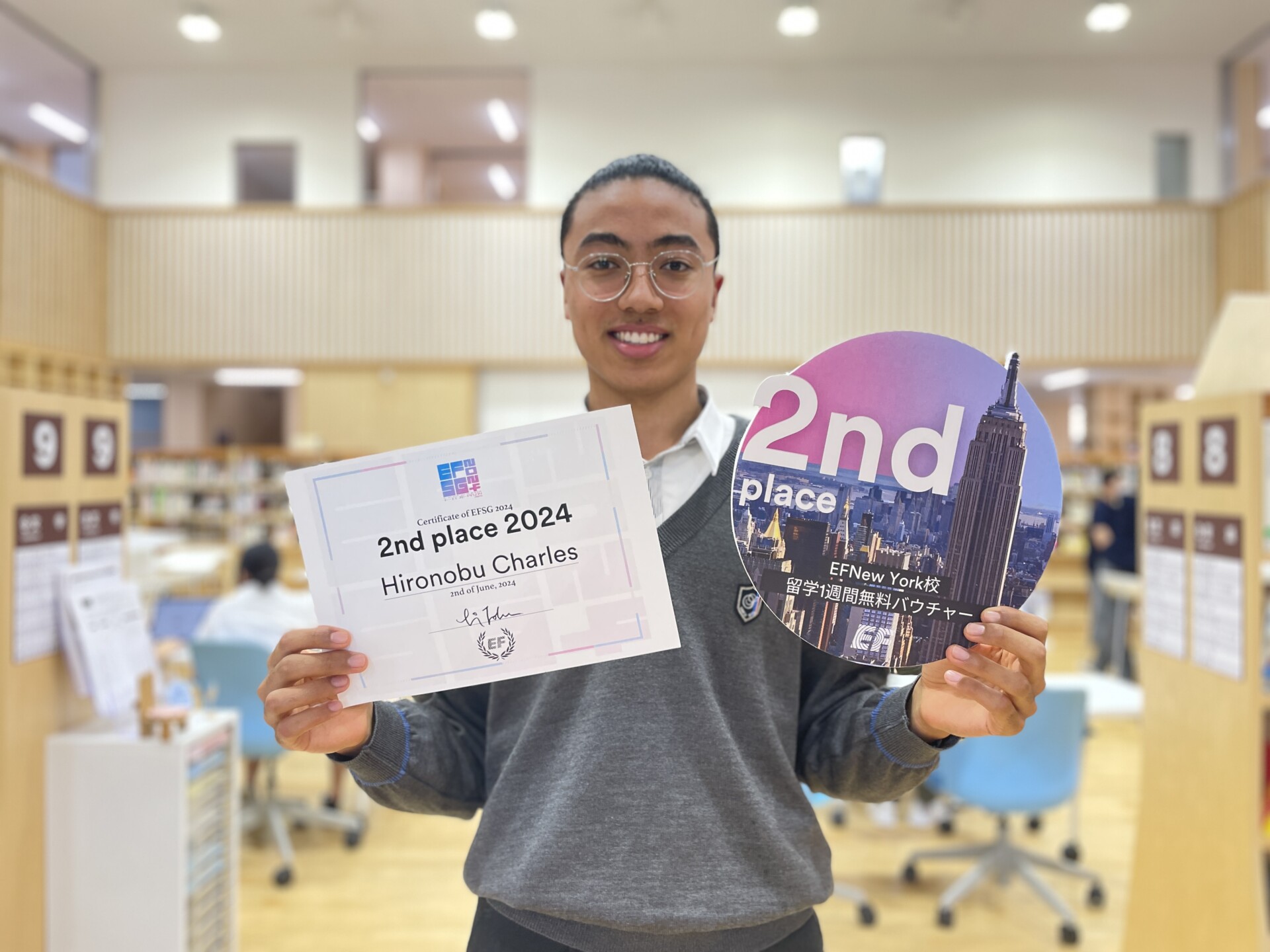 課外活動】「イー・エフ・スピーチグランプリ2024」英語スピーチ